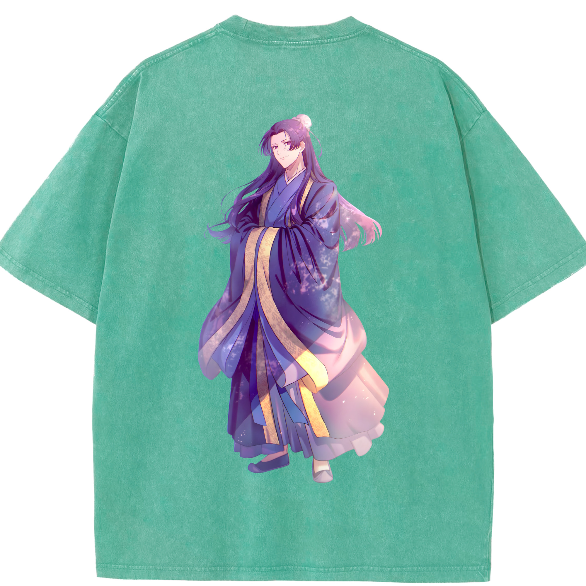 （画像用） 薬屋のひとりごと The Apothecary Diaries 綿100% ヴィンテージ風 半袖Tシャツ（背面プリント）